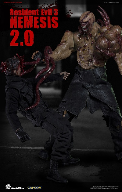 《生化危机3：重制版》追踪者手办公布 致敬系列30周年