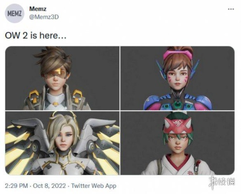 雾子皮肤太多引不满 玩家因纹身网暴《守望先锋》制作人