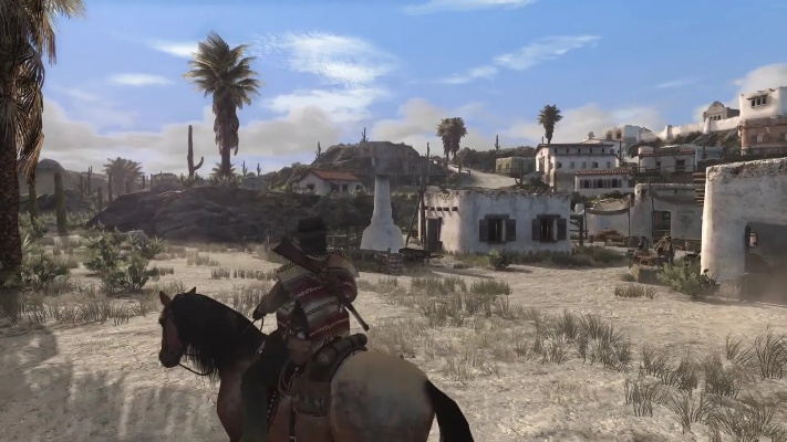 玩家制作大型mod 在《荒野大镖客：救赎2》中玩《艾尔登法环》