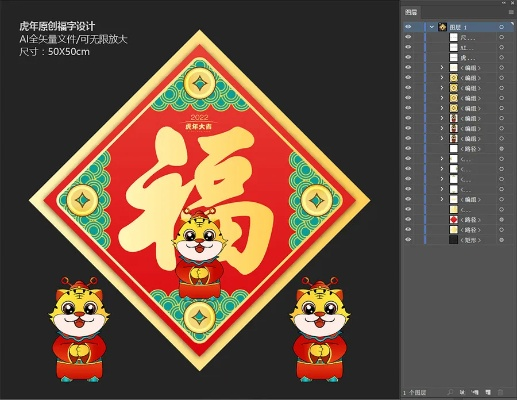 2022福字类型全拆解，匹配热门需求的年俗贴福实战秘籍