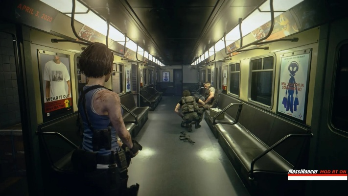 《生化3RE》大型MOD演示:钟楼公园被删内容全回归