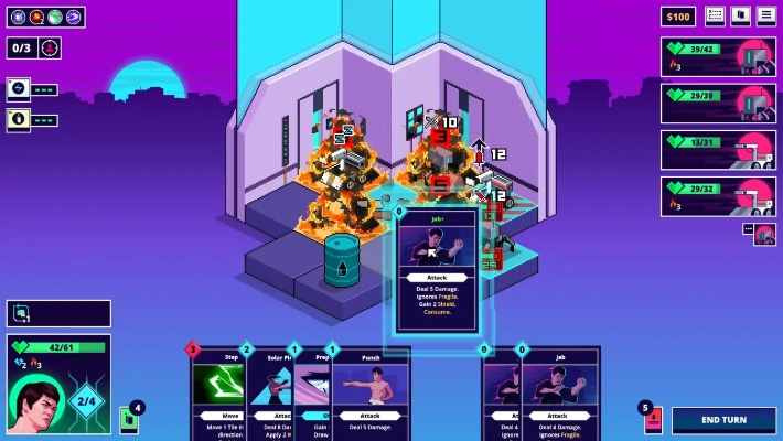 《骰子骇客1999》正式推出 肉鹅赛博策略战斗冒险