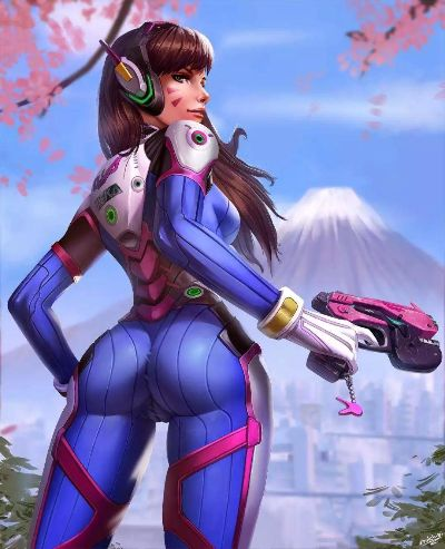 《守望先锋》官方公开新英雄艺术图 玩家推测酷似街霸嘉米