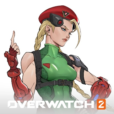 《守望先锋》官方公开新英雄艺术图 玩家推测酷似街霸嘉米