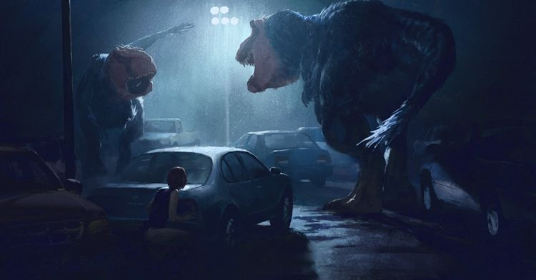 三上真司工作室3A级新作概念图曝光 巨型怪物很吓人