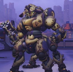 《守望先锋》官方公开新英雄艺术图 玩家推测酷似街霸嘉米